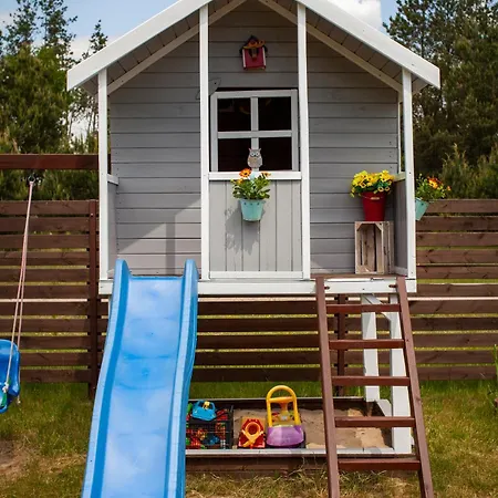 Feriehus Letniskowe Bory Tucholskie - Klimatyzacja Wifi Sauna Jacuzzi *