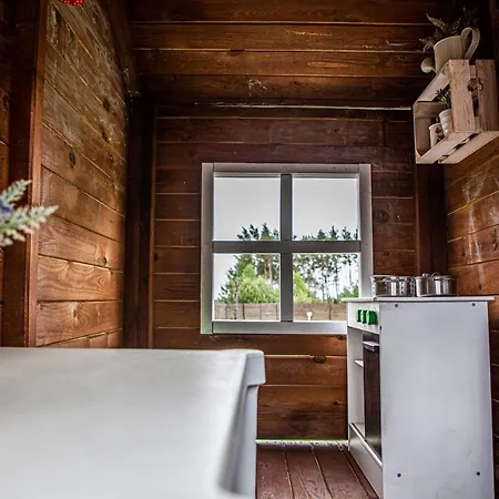Letniskowe Bory Tucholskie - Klimatyzacja Wifi Sauna Jacuzzi Ferienhaus *