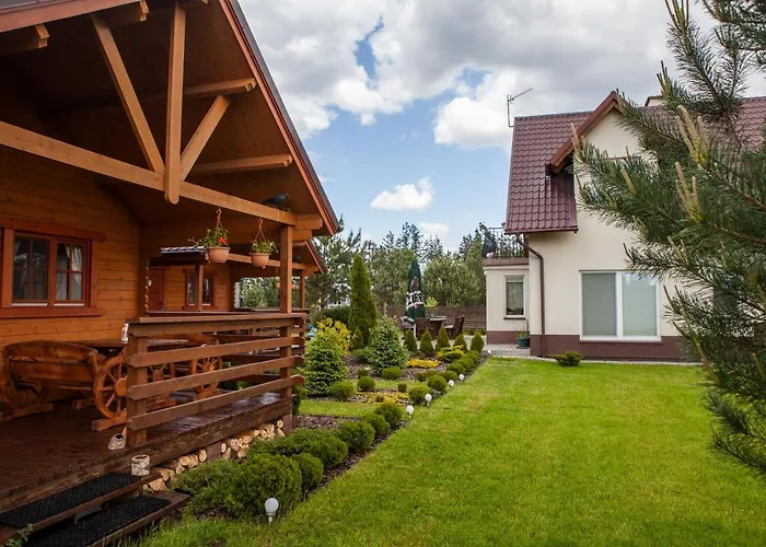 Feriehus Letniskowe Bory Tucholskie - Klimatyzacja Wifi Sauna Jacuzzi