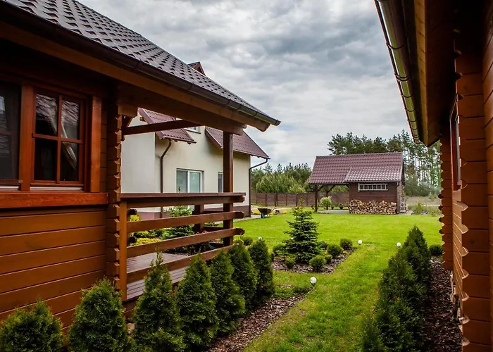 Letniskowe Bory Tucholskie - Klimatyzacja Wifi Sauna Jacuzzi Feriehus