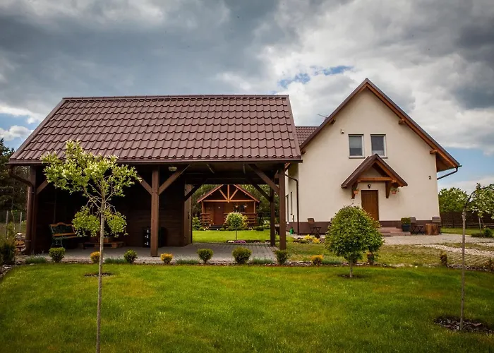 Letniskowe Bory Tucholskie - Klimatyzacja Wifi Sauna Jacuzzi *