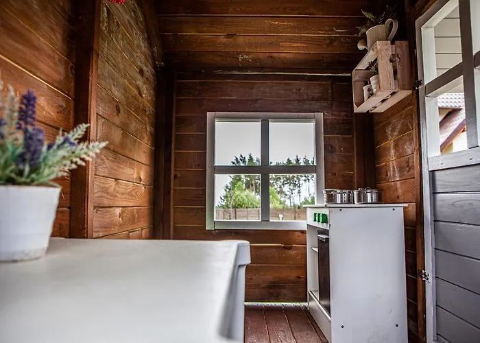 Letniskowe Bory Tucholskie - Klimatyzacja Wifi Sauna Jacuzzi Feriehus *