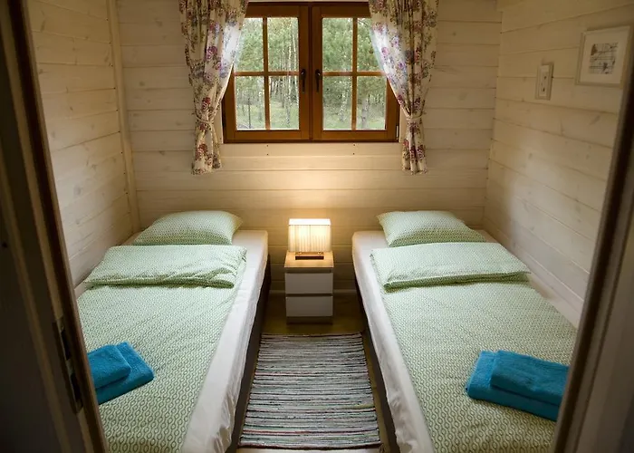 Feriehus Letniskowe Bory Tucholskie - Klimatyzacja Wifi Sauna Jacuzzi